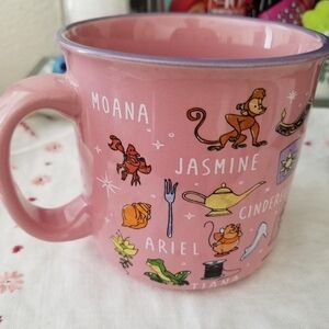 Disney Pink and Purple Dinnerware
